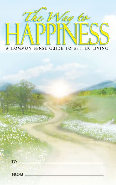 El libro El Camino a la Felicidad